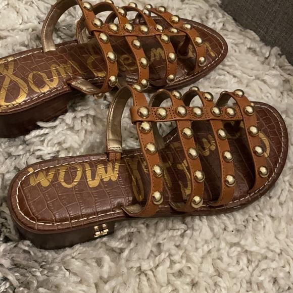 Sam Edelman | block heel studded sandal NWT - Picture 2 of 9